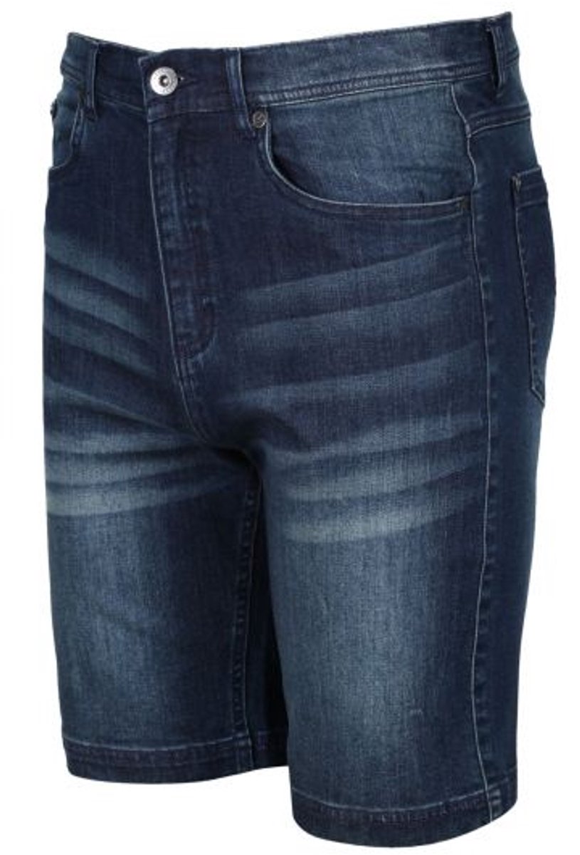 Regatta Dacken Coolweave-Katoenen Denimshort - Broek - Blauw