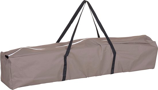 ProGarden - Partytent - Easy-Up - 300x300x245 - cm - taupe — afbeelding 2