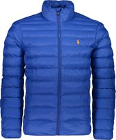 Polo Ralph Lauren  Jas Blauw Getailleerd - Maat L - Heren - Herfst/Winter Collectie - Polyamide