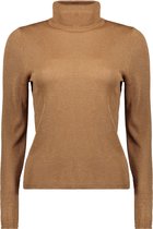 Only Trui Onlmaggi Rollneck Glitter Pullover Knt 15240101 Toasted Coconut Dames Maat - S