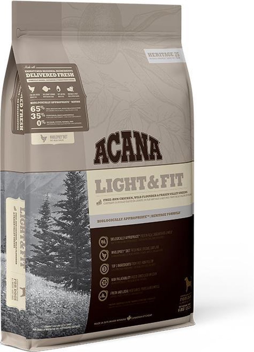 Acana HERITAGE Light & Fit 6 kg. | 6 kilogram
