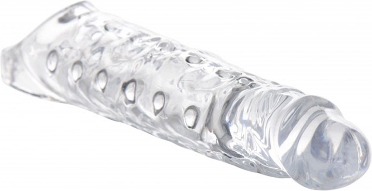 Size Matters Extender Penissleeve Met Noppen - Transparant
