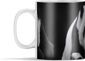 Mok - Panda - Zwart - Wit - 350 ml - Beker