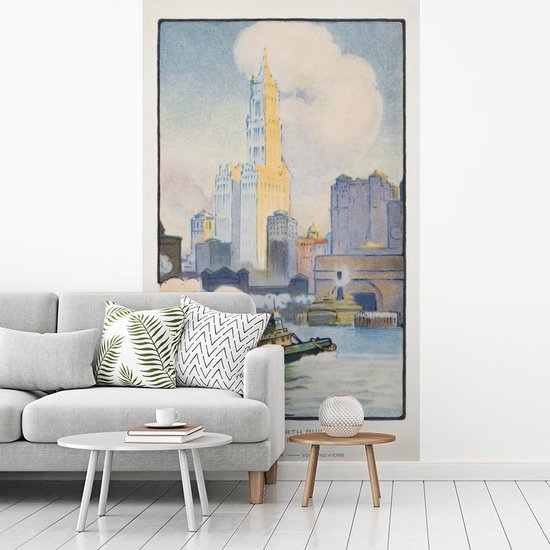 Papier Peint - Papiers Papier peint photo Water- Bateau - Amérique - Largeur 150 cm x Hauteur 240 cm