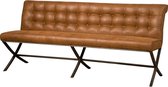 Bankje | barcelona | stof | cognac | 185 x 42 x 87(h) cm