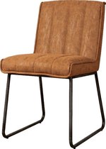 Stoel | santo | stof | cognac | 47 x 61 x 85(h) cm