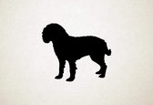 Boykin Spaniel - Silhouette hond - S - 45x53cm - Zwart - wanddecoratie