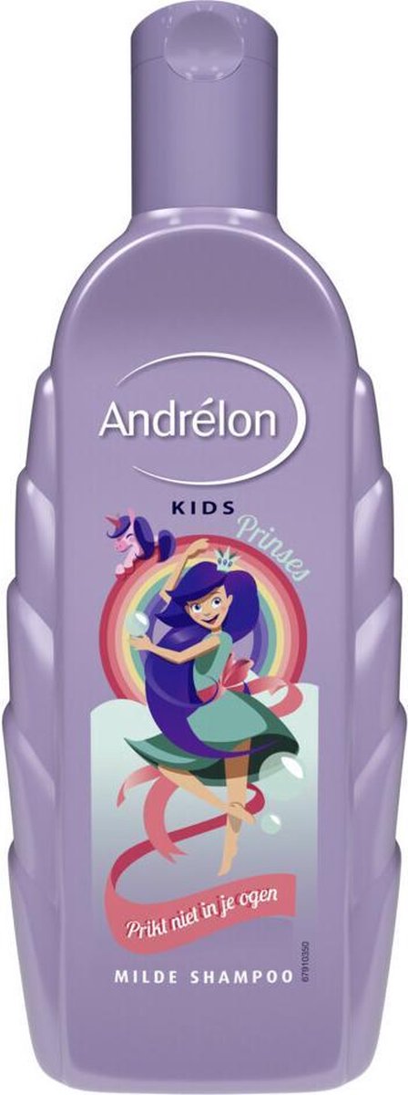 Andrélon Prinses Kids Shampoo - 6 x 300 ml - Voordeelverpakking