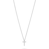 CHRIST Gold Dames Ketting halsketting Cross 45 Wit Goud 32013343