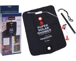 Redcliffs Solar Opvouwbare Douchezak 15 Liter | Camping Douche