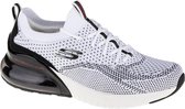 Skechers Skech-Air Stratus Credin 232061-WBK, Mannen, Wit, Sportschoenen,Sneakers, maat: 44