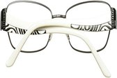 Brillenframe Dames Guess GU2262-BLKWHT-52 (ø 52 mm) Wit Zwart (ø 52 mm)