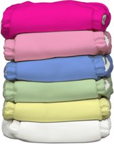 Charlie Banana 6 Luiers 12 Inserts Girl One Size