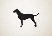 Silhouette hond - Polish Hunting Dog - Poolse jachthond - XS - 20x30cm - Zwart - wanddecoratie