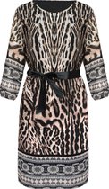 Jurk Leopard Beige