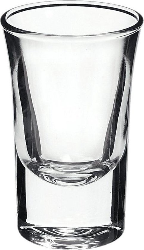 Verres à Shots/Liqueur LAV - Lot De 6 - 55 Ml - Design à Pied Élégant - Fabriqués En Turquie - Lave-vaisselle