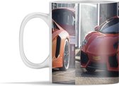 Mok - Lamborghini - Oranje - Logo - 350 ml - Beker