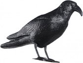 4 pièces pigeon chaser / épouvantail faux corbeau / corbeau noir 38 cm