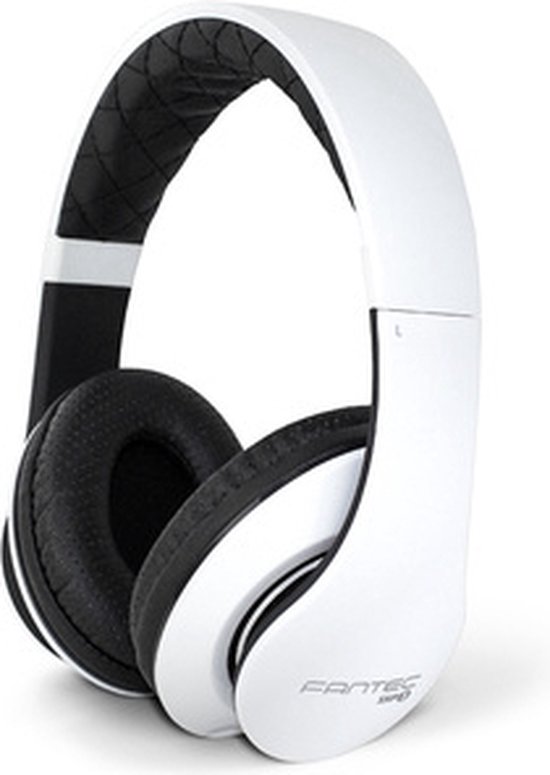 Fantec SHP-3 Stereo Koptelefoon - wit/zwart
