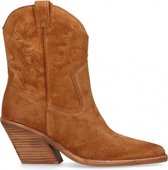 Bronx  - Low Kole Westernlaarsje - Cognac - 40