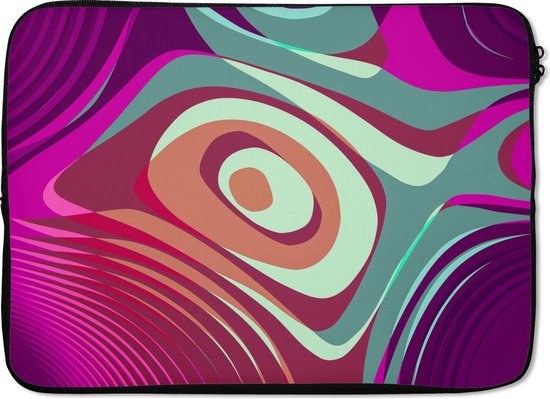 Etui pour ordinateur portable 14 pouces 36x26 cm - Art coloré - Etui pour  Macbook &... | bol.com