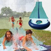 WaterGrijvaan - Zinaps XXL Waterglijbaan (950 x 160 cm) - Slip en dia gemaakt van duurzaam 0,22 mm PVC (9,5 m waterglijbaan)- (WK 02127)