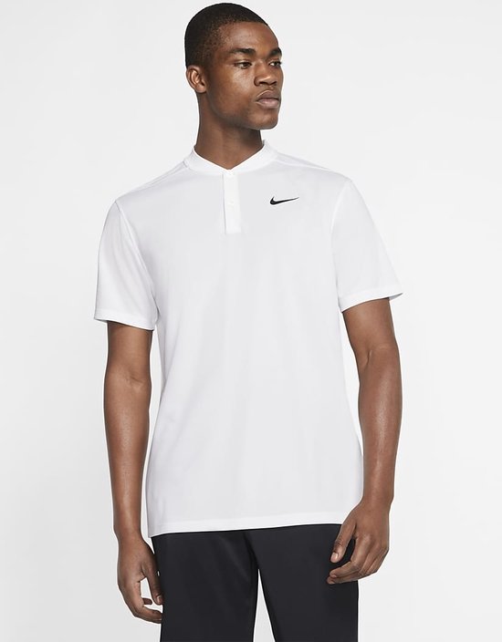nike collarless golf shirt