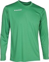 Patrick Pat105 Voetbalshirt Lange Mouw Kinderen - Groen | Maat: 7/8