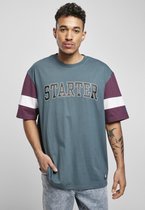 Starter Black Label Heren Tshirt -2XL- Starter Throwback Blauw
