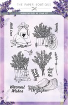 The Paper Boutique Stempel Set - Lavender Fields - A5