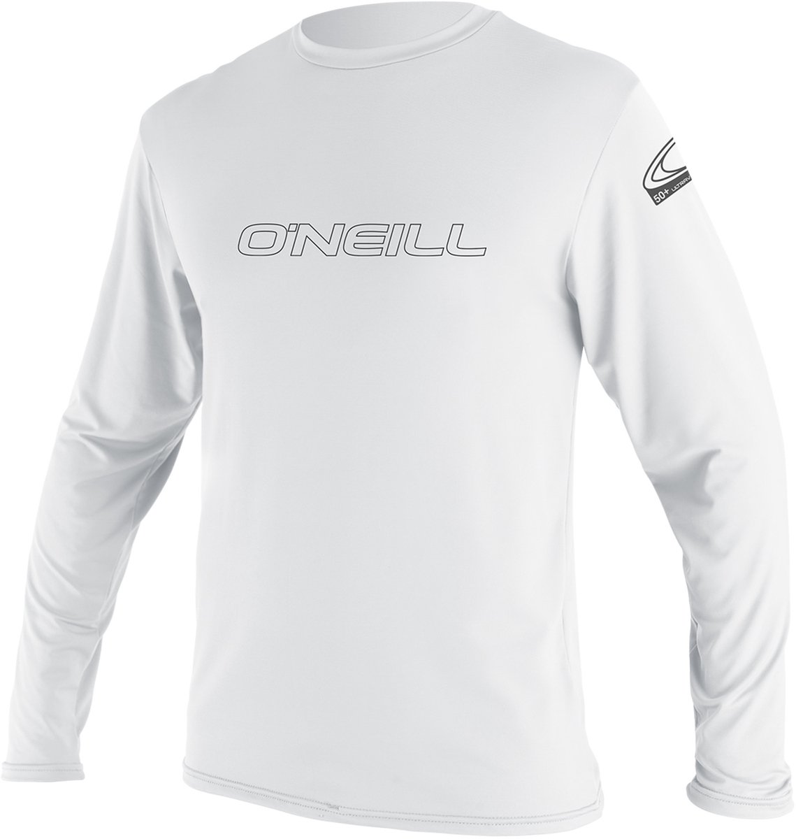 O'Neill - UV-shirt voor heren met lange mouwen - Basic skins - wit - maat M