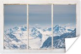 Affiche Transparente - Berg - Neige - 60x40 cm