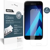 dipos I 2x Pantserfolie helder compatibel met Samsung Galaxy A3 (2017) Beschermfolie 9H screen-protector
