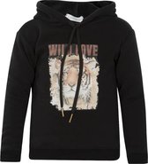 Kiezeltje hoodie black