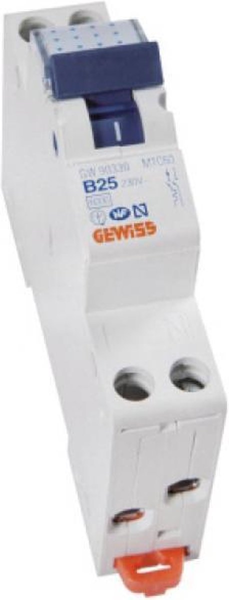 Gewiss COMPACT MCB 1P+N B6 6KA 1M