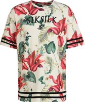 Siksilk shirt Zwart-Xl