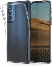 kwmobile hoesje voor Motorola Edge 20 Pro - backcover voor smartphone - transparant
