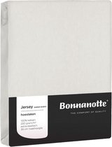 Bonnanotte Hoeslaken Jersey Dubbel Stretch Offwhite 180x220 t/m 200x220