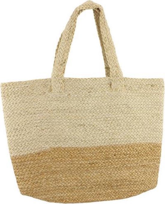 Tas met hengsel - Shopping bag - Jute - 35x30x50cm - Bangladesh - Fairtrade