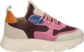 Steve Madden Pitty dames dad sneaker - Bordo - Maat 39