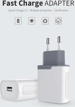 Nillkin - Universele USB Lader- Snellader tot 18 Watt - EU stekker - Wit