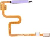 Vingerafdruksensor Flex-kabel voor Geschikt voor Xiaomi Redmi Note 9 5G / Redmi Note 9T M2007J22G M2007J22C (paars)