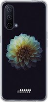 6F hoesje - geschikt voor OnePlus Nord CE 5G -  Transparant TPU Case - Just a Perfect Flower #ffffff