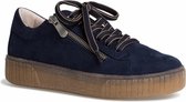 Marco Tozzi Dames Sneaker 2-2-23721-26 805 blauw F-breedte Maat: 38 EU