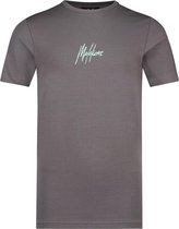 Malelions Junior Double Signature T-Shirt - Antra/Mint