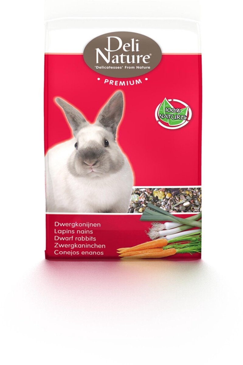 Deli Nature Premium Dwergkonijn 800 gr