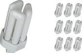 Voordeelpak 10x Osram Dulux T Plus 18W 840 | Koel Wit - 2-Pin.