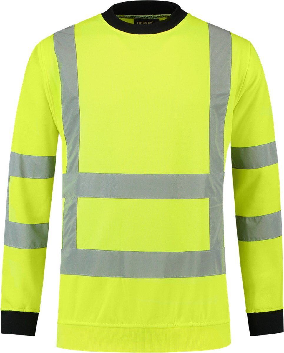 Tricorp Sweater RWS - Workwear - 303001 - Fluor Geel - maat 5XL