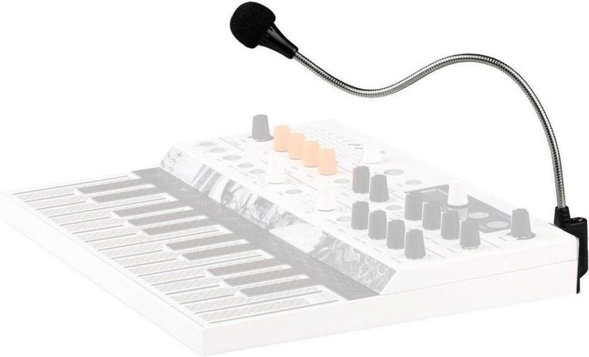 Arturia MicroFreak Gooseneck Microphone - Zwanenhals microfoon - Zwart