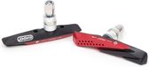 remblokken V-brake 72 x 14 mm zwart 2 stuks